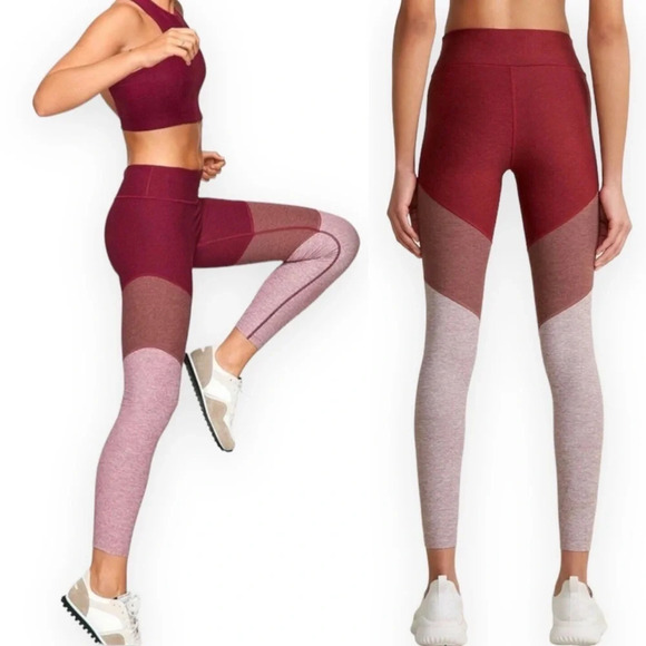 Outdoor Voices Berry Pink Purple Springs 7/8 Tight Leggings Size Medium - Picture 9 of 12